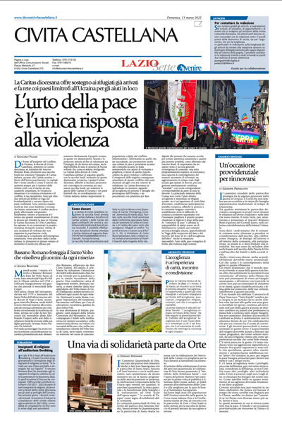 Avvenire - pagina diocesana del 013/03/2022